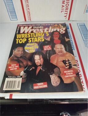 INSIDE WRESTLING MAGAZINE FEBRUARY 1999 Cb 52